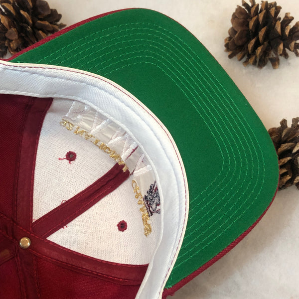 Vintage Deadstock NWOT NCAA Alabama Crimson Tide 1992 National Champions The Game Wool Snapback Hat