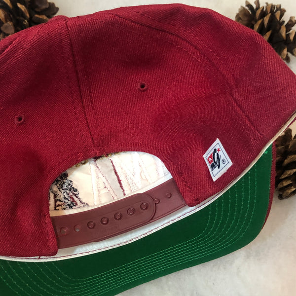 Vintage Deadstock NWOT NCAA Alabama Crimson Tide 1992 National Champions The Game Wool Snapback Hat