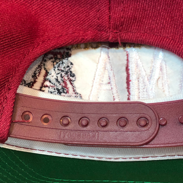 Vintage Deadstock NWOT NCAA Alabama Crimson Tide 1992 National Champions The Game Wool Snapback Hat