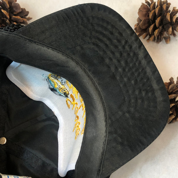 Vintage Sigsbee Marina Key West Florida Nylon Satin Strapback Hat