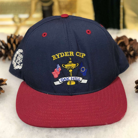 Vintage 1995 Ryder Cup Oak Hill Country Club Rochester New York Golf New Era Wool Snapback Hat