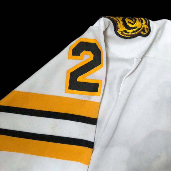 Vintage NHL Boston Bruins Charlie Simmer CCM Maska Jersey (M)