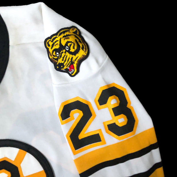 Vintage NHL Boston Bruins Charlie Simmer CCM Maska Jersey (M)