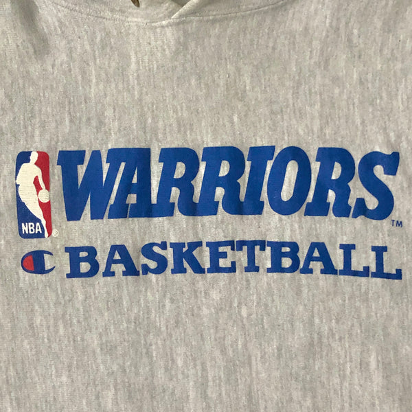 Vintage NBA Golden State Warriors Champion Reverse Weave Hoodie Sweatshirt (L)