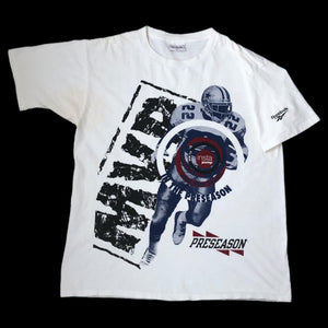 Vintage NFL Dallas Cowboys Emmitt Smith MVP Reebok Instapump T-Shirt (XL)
