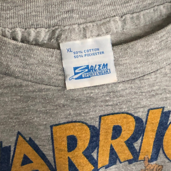 Vintage NBA Golden State Warriors Salem Sportswear Caricature T-Shirt (XL)