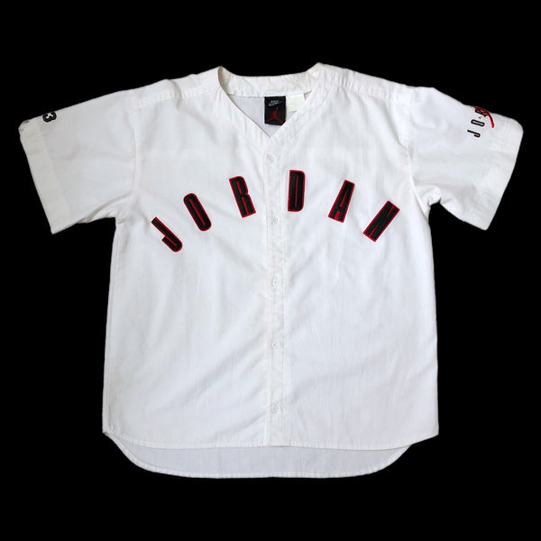 Vintage Nike Air Michael Jordan NBA Baseball Jersey (S)