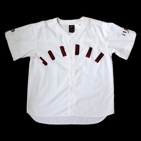 Vintage Nike Air Michael Jordan NBA Baseball Jersey (S)
