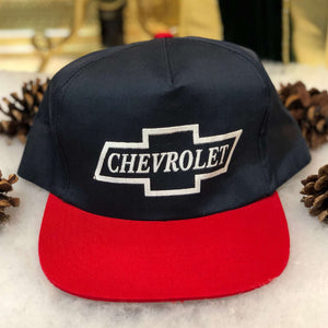 Vintage Deadstock NWOT Chevrolet Automobiles Cars Twill Snapback Hat