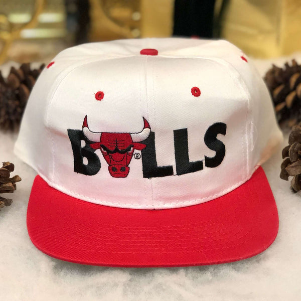 Vintage NBA Chicago Bulls InsureOne Promo Twill Snapback Hat