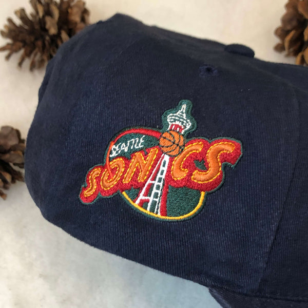 Vintage 1996 NBA Europe Tour Seattle Supersonics Indiana Pacers Sports Specialties Snapback Hat