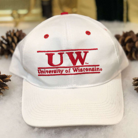 NCAA Wisconsin Badgers Split Bar The Game Snapback Hat