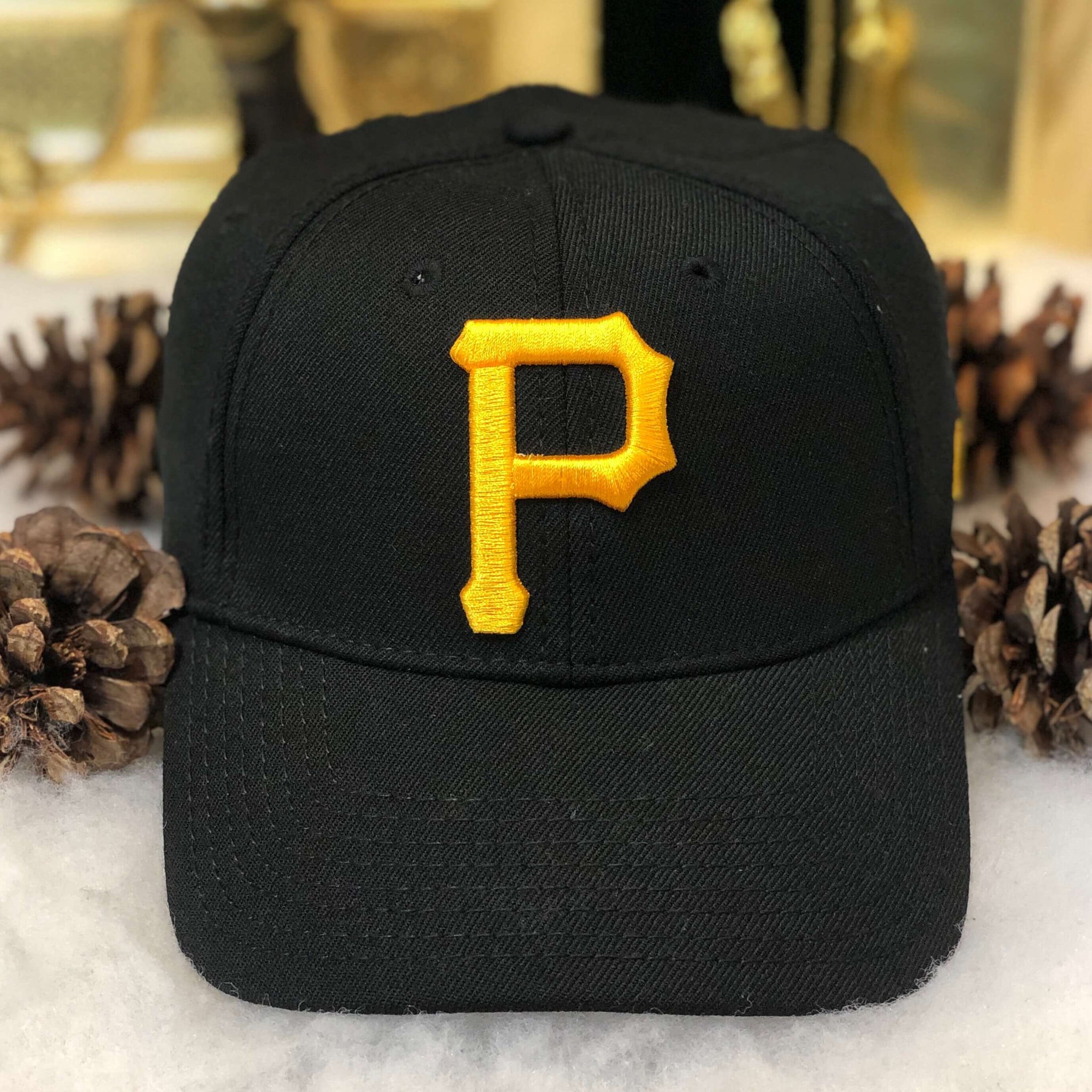 MLB Pittsburgh Pirates New Era Stretch Fit Hat S/M