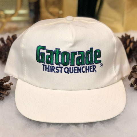 Vintage Deadstock NWOT Gatorade Thirst Quencher Twill Snapback Hat