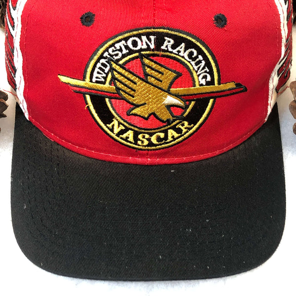 Vintage NASCAR Winston Racing Kudzu Twill Snapback Hat