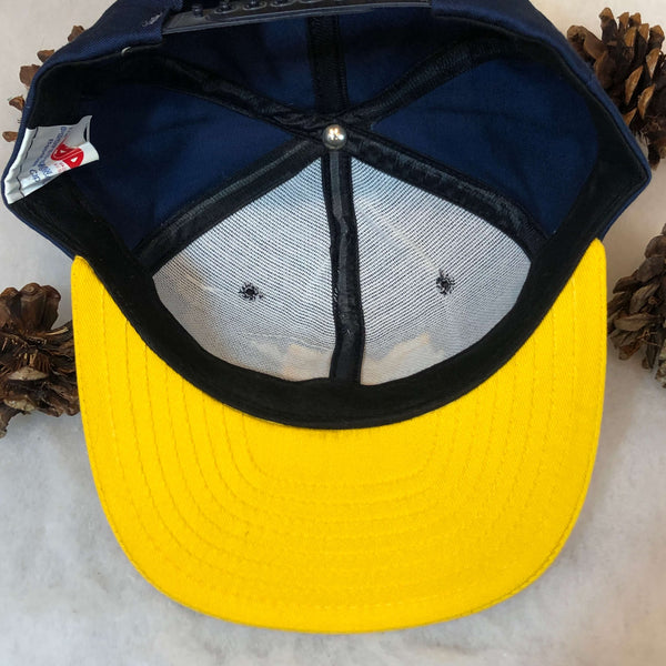 Vintage NCAA West Virginia Mountaineers AJD Twill Snapback Hat