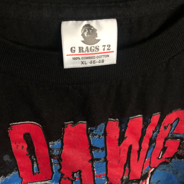 Vintage 1997 NASCAR Dale Earnhardt "The Big Dawg's Back...So Stay On The Porch" All Over Print T-Shirt (XL)