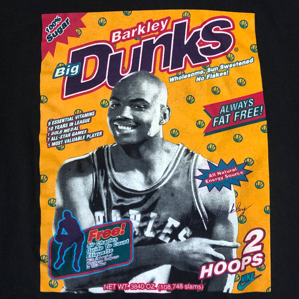 Vintage Nike Charles Barkley Dunks Cereal T-Shirt (XL)