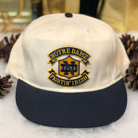 Vintage Deadstock NWOT NCAA Notre Dame Fighting Irish Snapback Hat