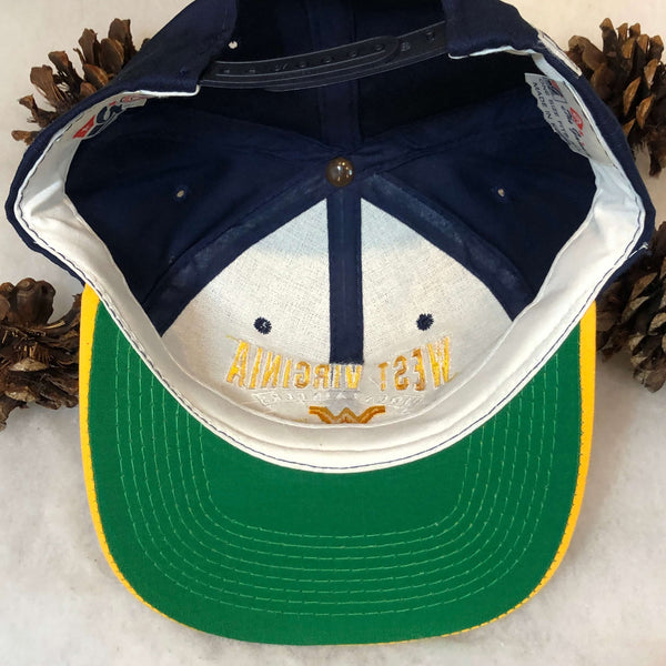 Vintage NCAA West Virginia Mountaineers The Game Twill Snapback Hat