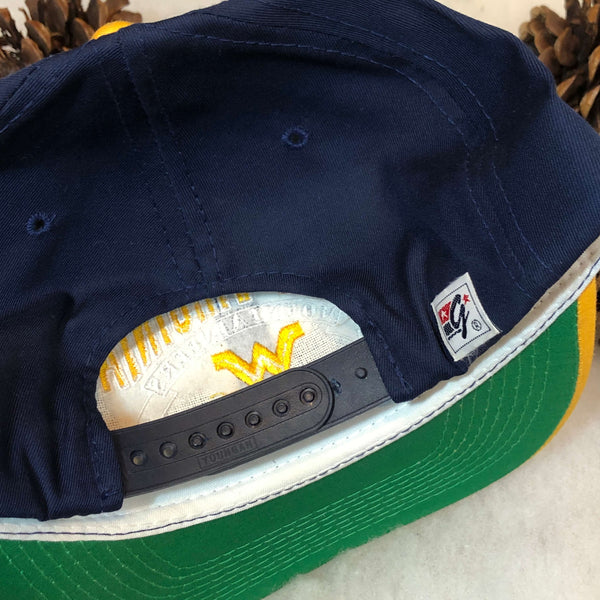 Vintage NCAA West Virginia Mountaineers The Game Twill Snapback Hat