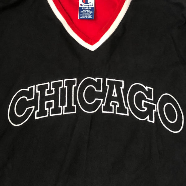Vintage NBA Chicago Bulls Champion Warmup Shooting Shirt (XL)