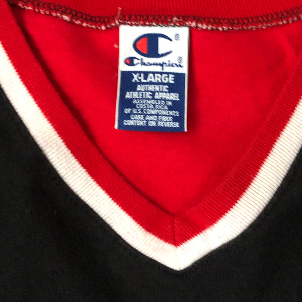 Vintage NBA Chicago Bulls Champion Warmup Shooting Shirt (XL)