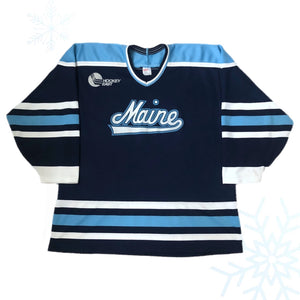 Vintage NCAA Maine Black Bears CCM Jersey (XL)