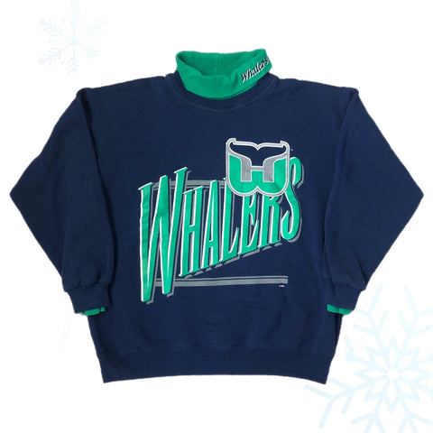 Vintage NHL Hartford Whalers League Leader Crewneck Sweatshirt (L)