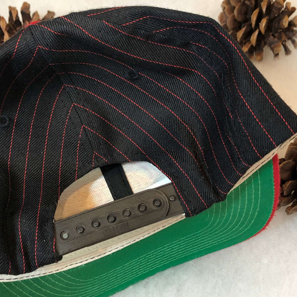 Vintage NBA Portland Trail Blazers Sports Specialties Pinstripe Script Wool Snapback Hat