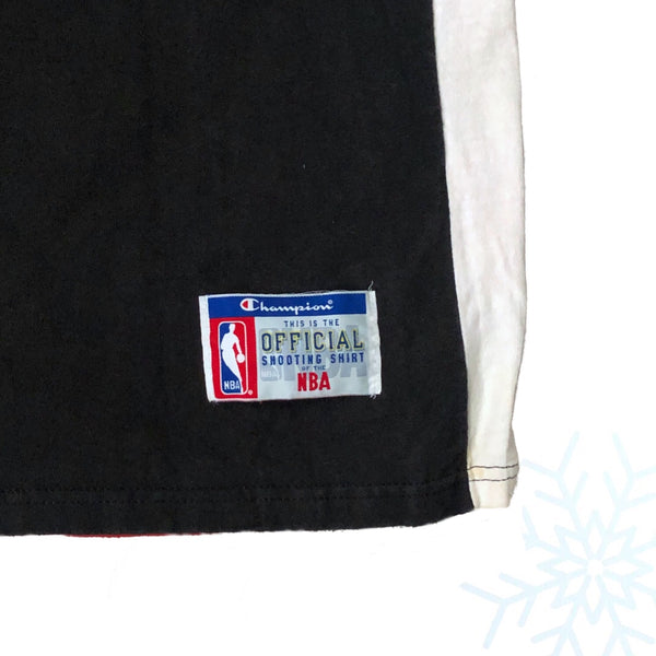 Vintage NBA Chicago Bulls Champion Warmup Shooting Shirt (XL)