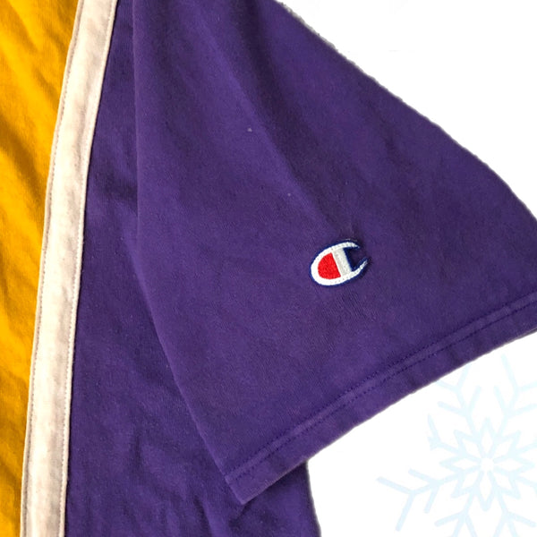 Vintage NBA Los Angeles Lakers Champion Warmup Shooting Shirt (XL)