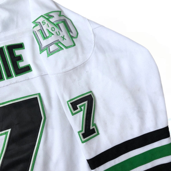 NCAA UND North Dakota Fighting Sioux TJ Oshie Reebok Hockey Jersey (Size 52)