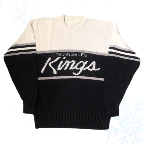 Vintage NHL Los Angeles Kings Cliff Engle Knit Sweater (M)