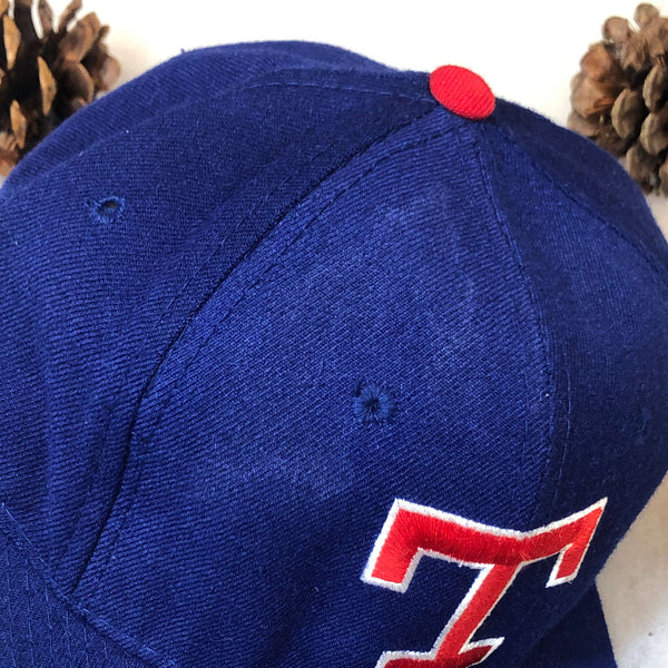 Vintage MLB Texas Rangers Sports Specialties Wool Fitted Hat 7 1/8