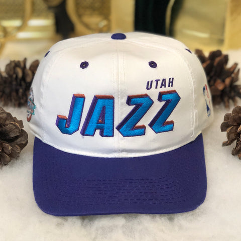 Vintage NBA Utah Jazz Sports Specialties Shadow Twill Snapback Hat