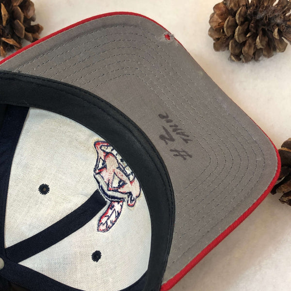 Vintage MLB Cleveland Indians Twins Enterprise Twill Snapback Hat