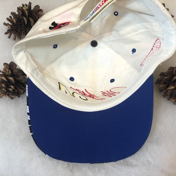 Vintage NASCAR Jeff Gordon Signature Checkered Flag Strapback Hat