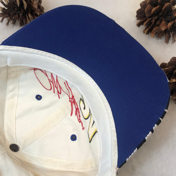 Vintage NASCAR Jeff Gordon Signature Checkered Flag Strapback Hat