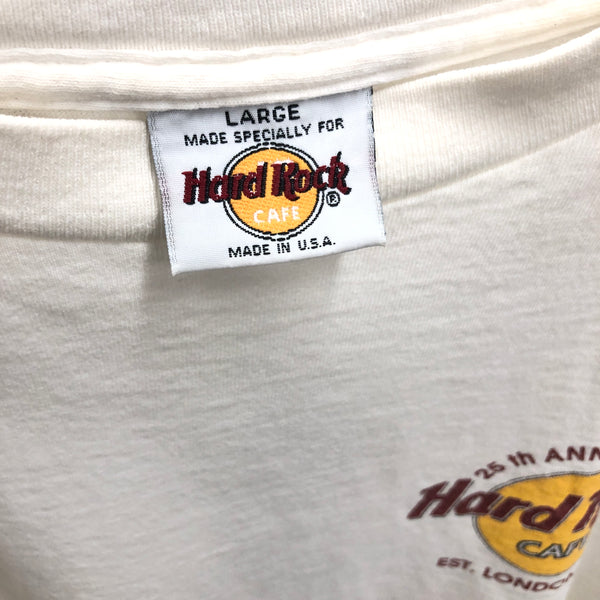 Vintage Hard Rock Cafe London 25 Years T-Shirt (L)