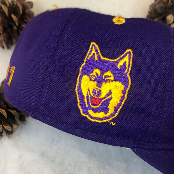 Vintage NCAA Washington Huskies #1 Apparel Wool Fitted Hat 7 3/8