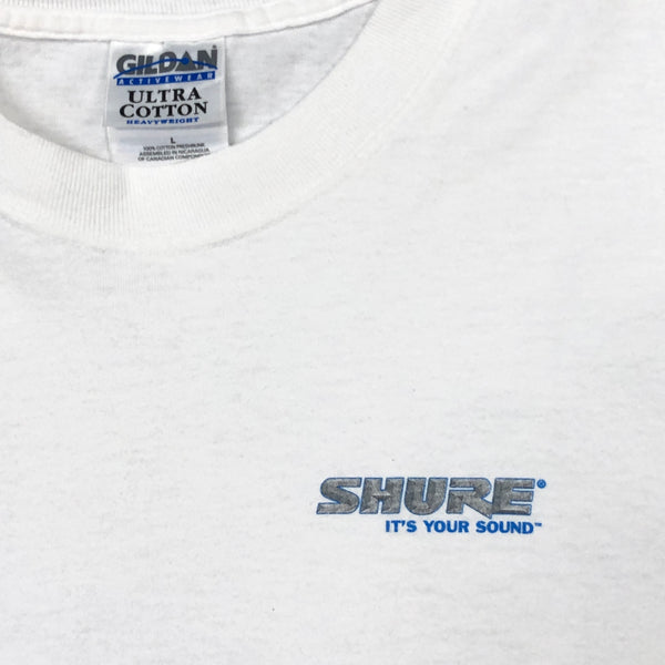 Vintage Shure It's Your Sound Audio Equipment T-Shirt (L)