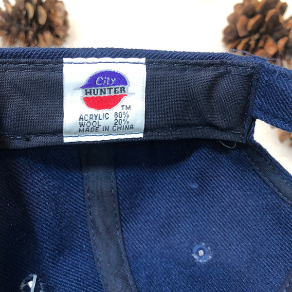 Deadstock NWT New Mexico City Hunter Wool Strapback Hat