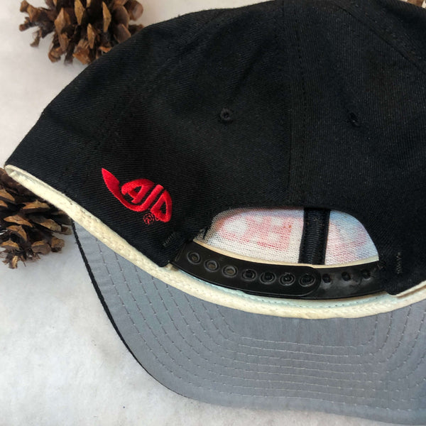 Vintage NHLPA National Hockey League Players' Association AJD Wool Snapback Hat