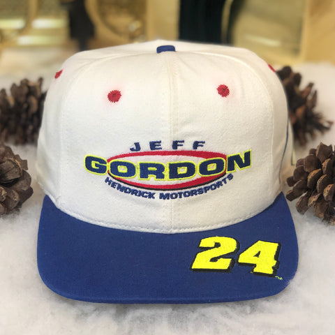 Vintage NASCAR Jeff Gordon DuPont Racing Snapback Hat