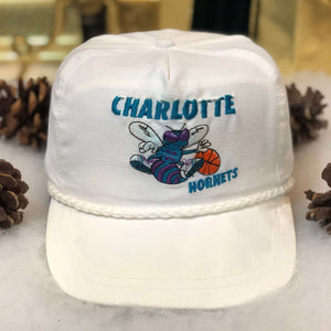 Vintage NBA Charlotte Hornets Eagle Ridge Twill Snapback Hat