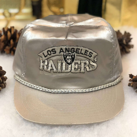 Vintage NFL Los Angeles Raiders Satin Strapback Hat