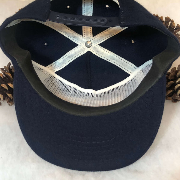 Vintage NCAA Navy Midshipmen Snapback Hat