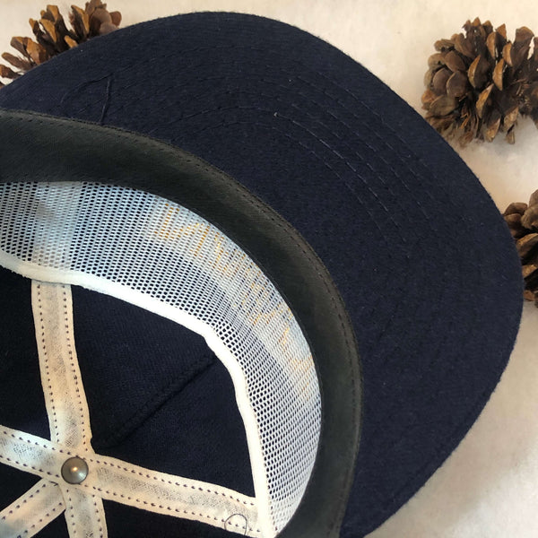 Vintage NCAA Navy Midshipmen Snapback Hat