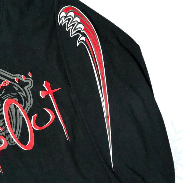 Vintage WCHL Tacomba Sabercats "Who Let The Cats Out" Long Sleeve Shirt (L)